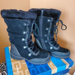 BareTraps Black Winter Boots-size 10